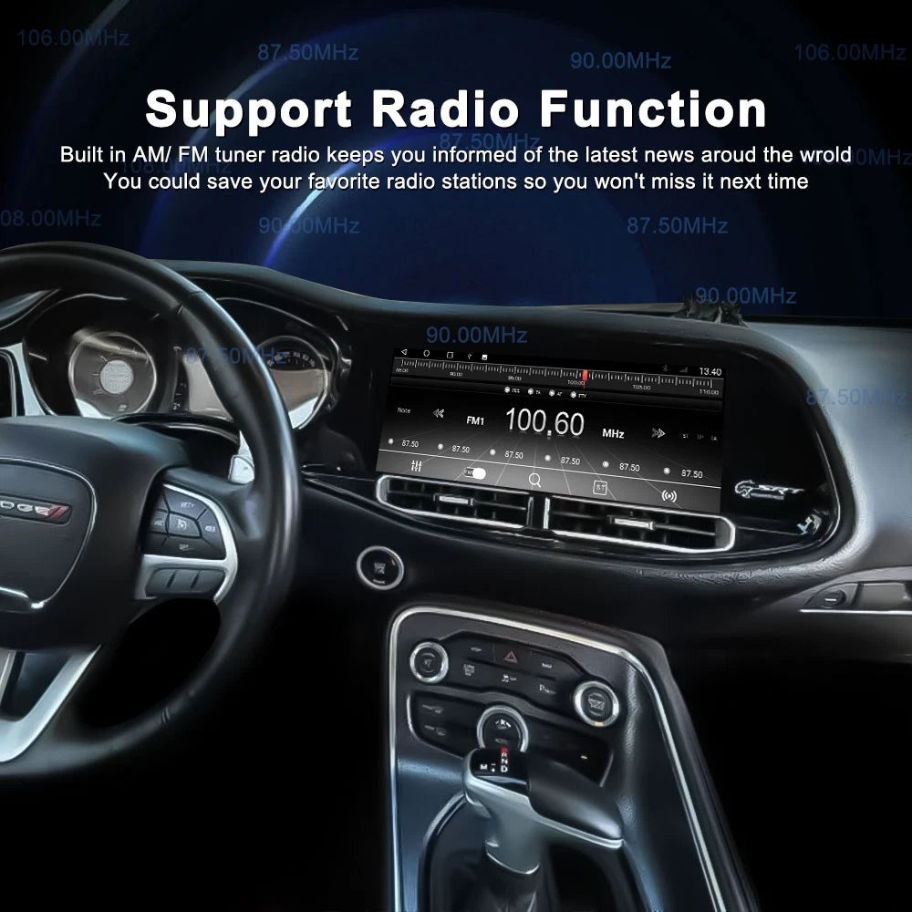 2015+ Dodge Challenger Custom CarPlay Infotainment System