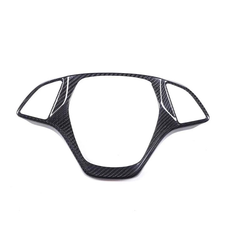 2014-19 Corvette C7 Steering Wheel Trim - Hydro-Dipped Carbon Fiber