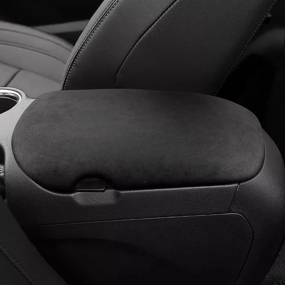 2024+ Ford Mustang S650 Suede Leather Armrest Cover
