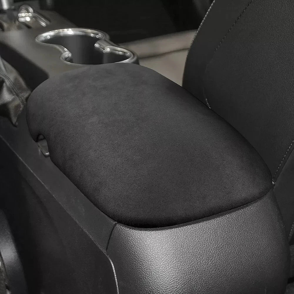 2024+ Ford Mustang S650 Suede Leather Armrest Cover