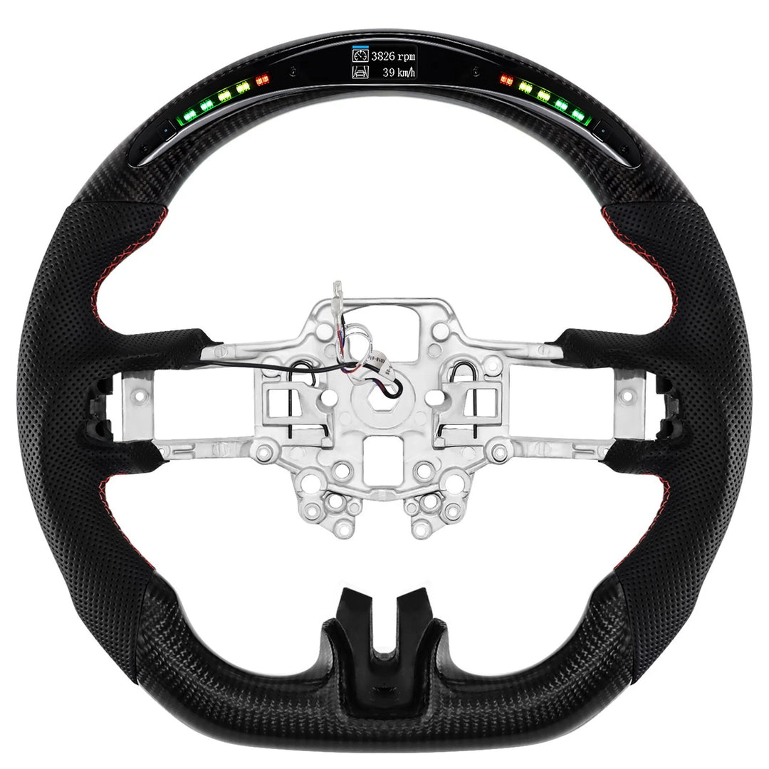 2015-23 Ford Mustang Carbon Fiber Steering Wheel (Custom Order)