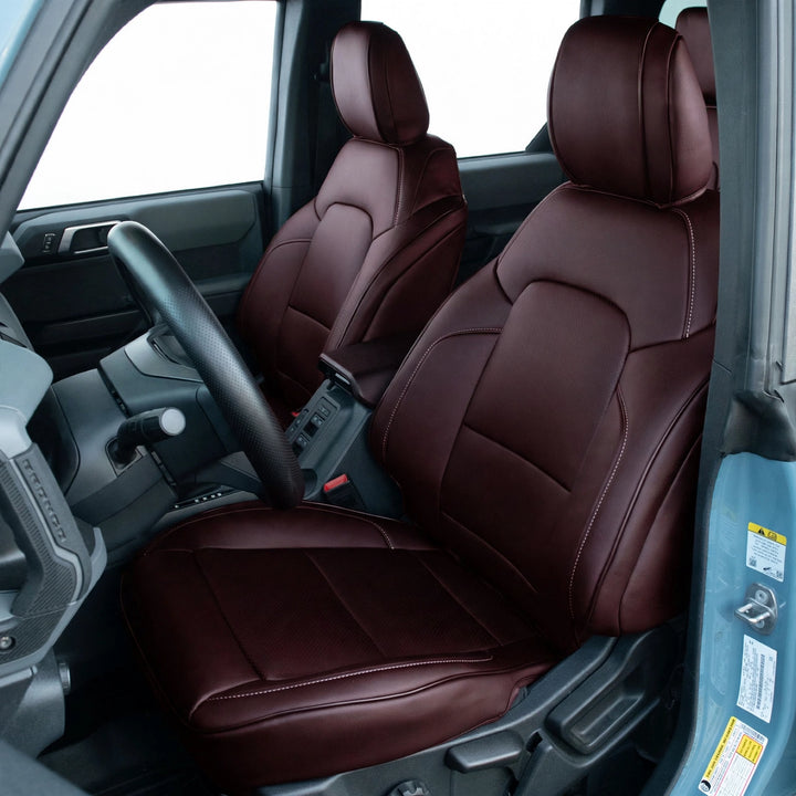 2021+ Ford Bronco Leather Seat Covers(Custom Order)