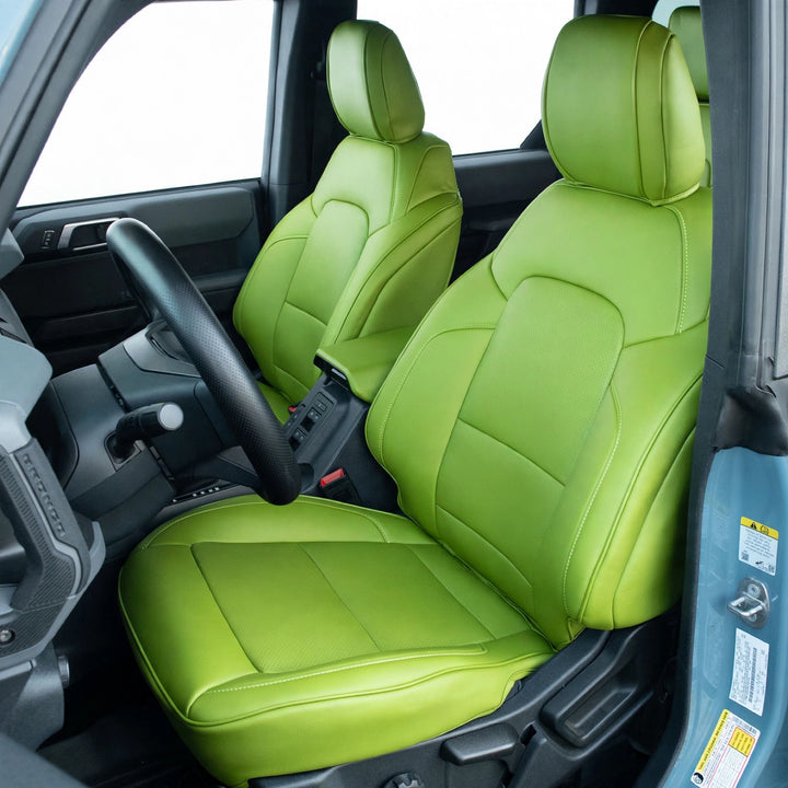2021+ Ford Bronco Leather Seat Covers(Custom Order)