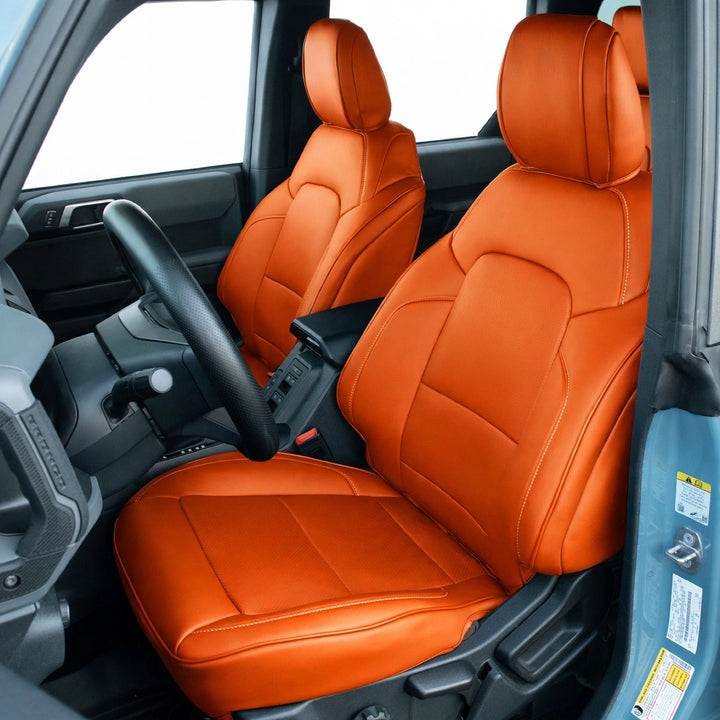 2021+ Ford Bronco Leather Seat Covers(Custom Order)