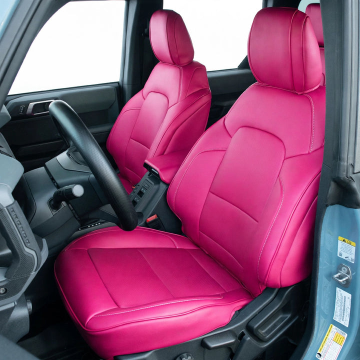 2021+ Ford Bronco Leather Seat Covers(Custom Order)