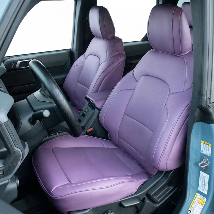 2021+ Ford Bronco Leather Seat Covers(Custom Order)