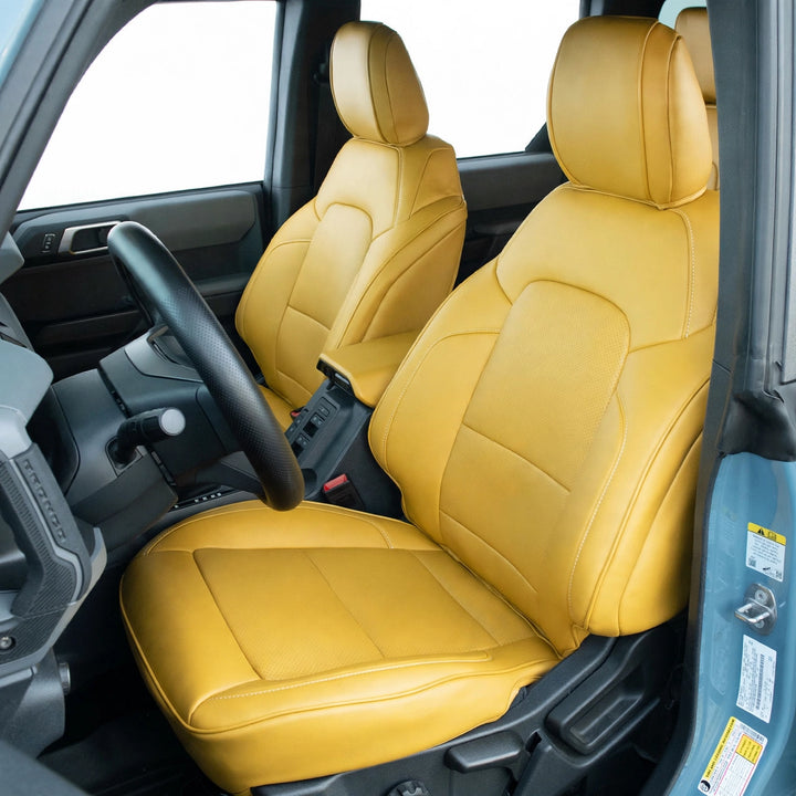 2021+ Ford Bronco Leather Seat Covers(Custom Order)