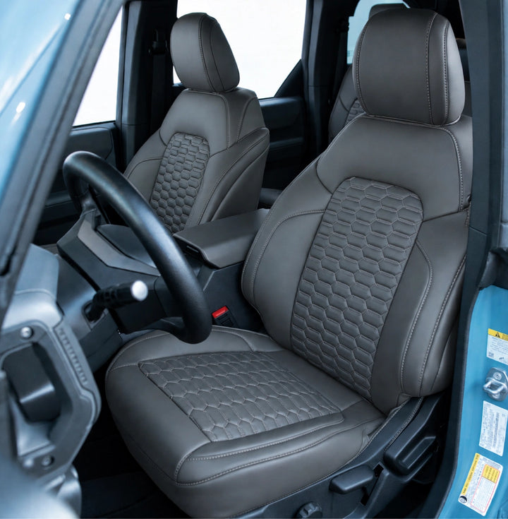 2021+ Ford Bronco Leather Seat Covers(Custom Order)