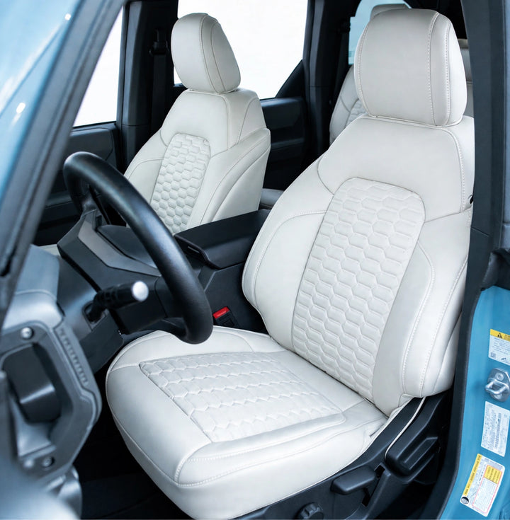 2021+ Ford Bronco Leather Seat Covers(Custom Order)