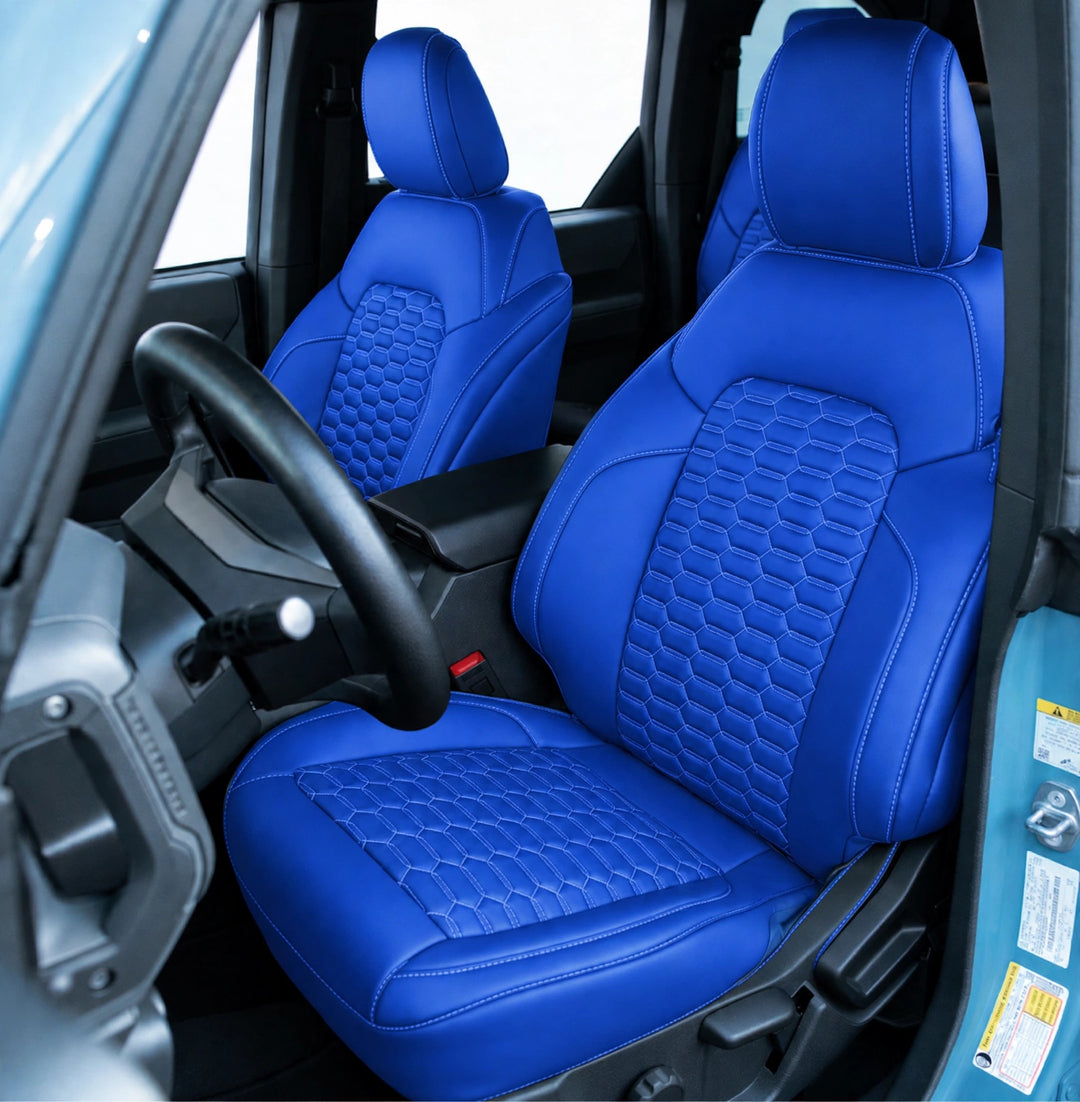 2021+ Ford Bronco Leather Seat Covers(Custom Order)