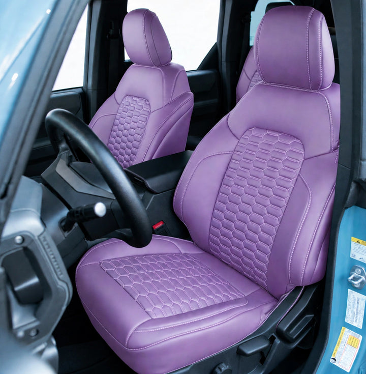 2021+ Ford Bronco Leather Seat Covers(Custom Order)