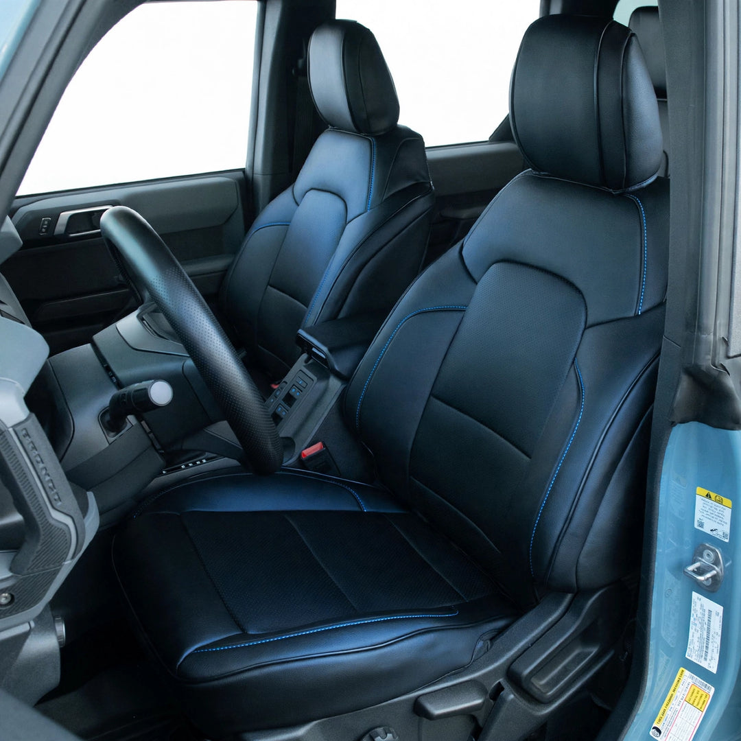 2021+ Ford Bronco Leather Seat Covers(Custom Order)