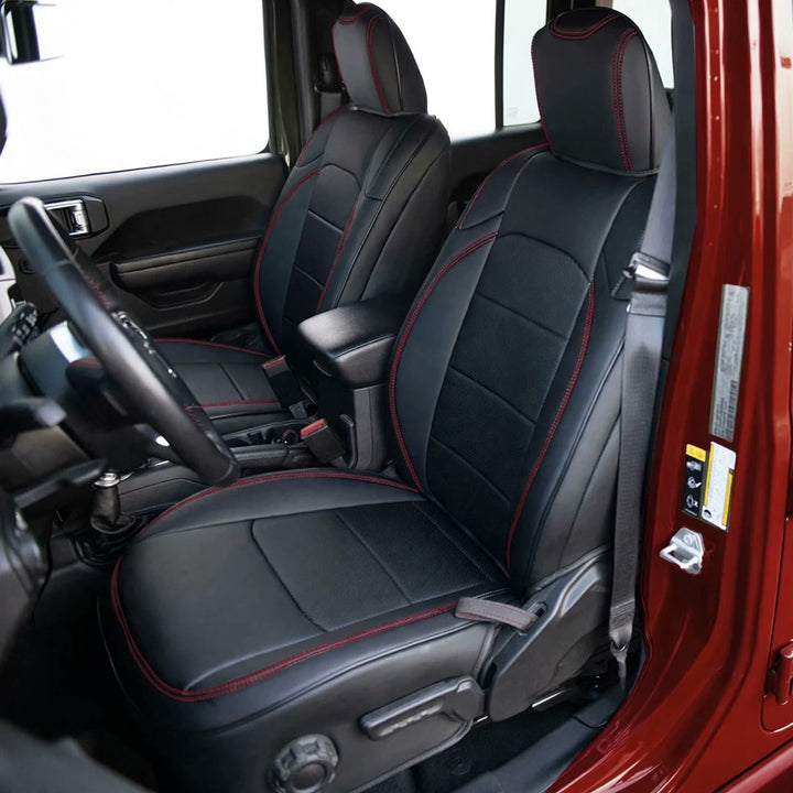2019+ Jeep Gladiator JT Leather Seat Covers (Custom Order)