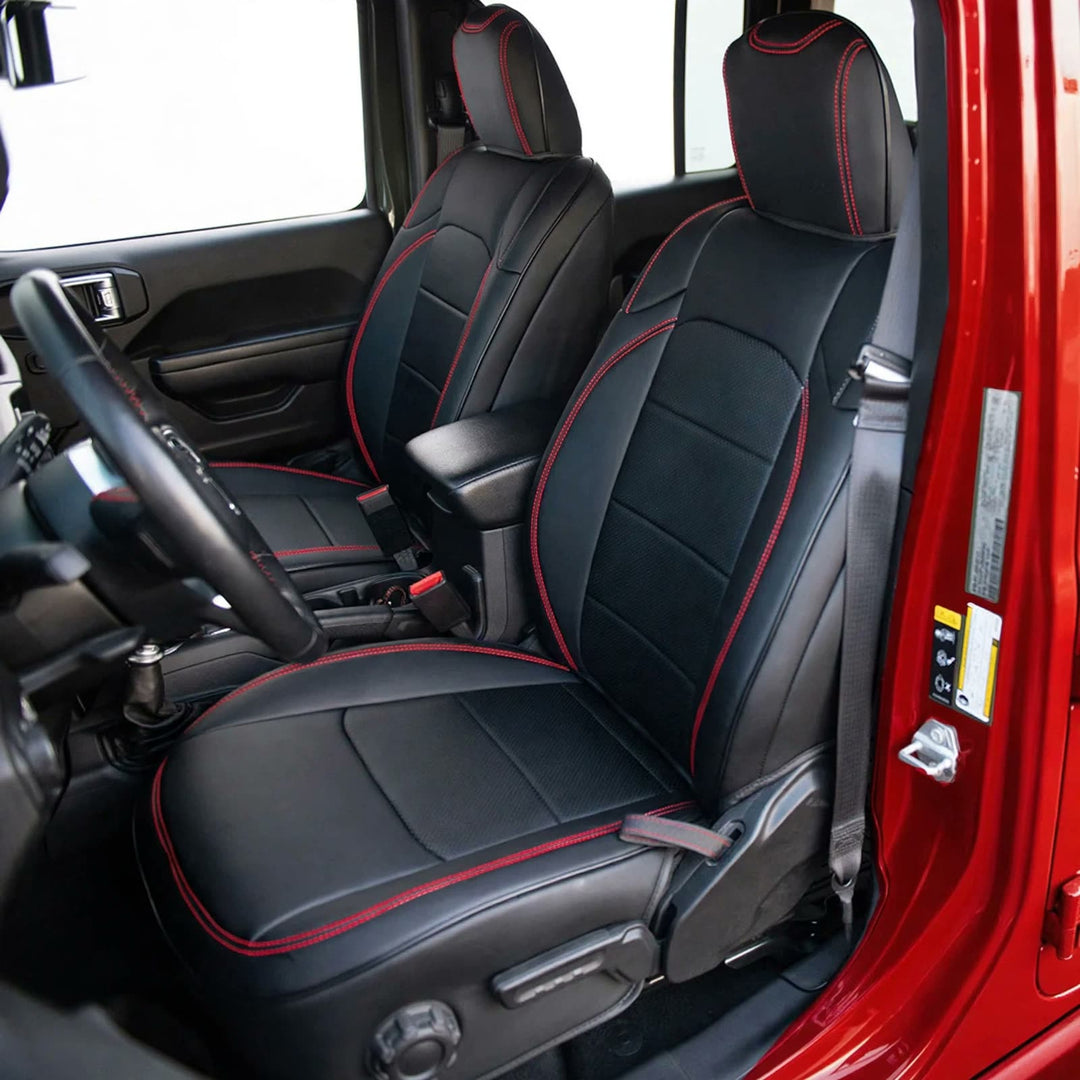 2019+ Jeep Gladiator JT Leather Seat Covers (Custom Order)