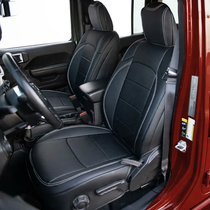 2019+ Jeep Gladiator JT Leather Seat Covers (Custom Order)