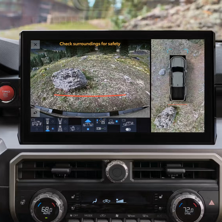 2020-Up Toyota Tacoma Display Screen Protection Frame