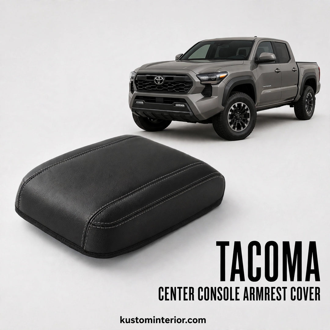 2016-23 Toyota Tacoma Center Console Lid Armrest Cover (Custom Order)
