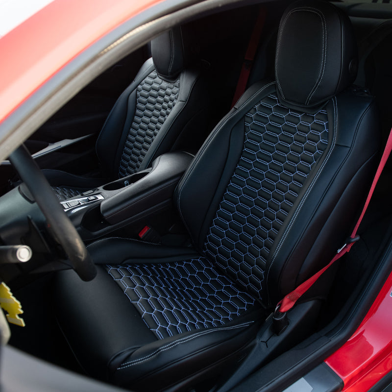 6th Gen Camaro Recaro Custom Leather Seat Covers