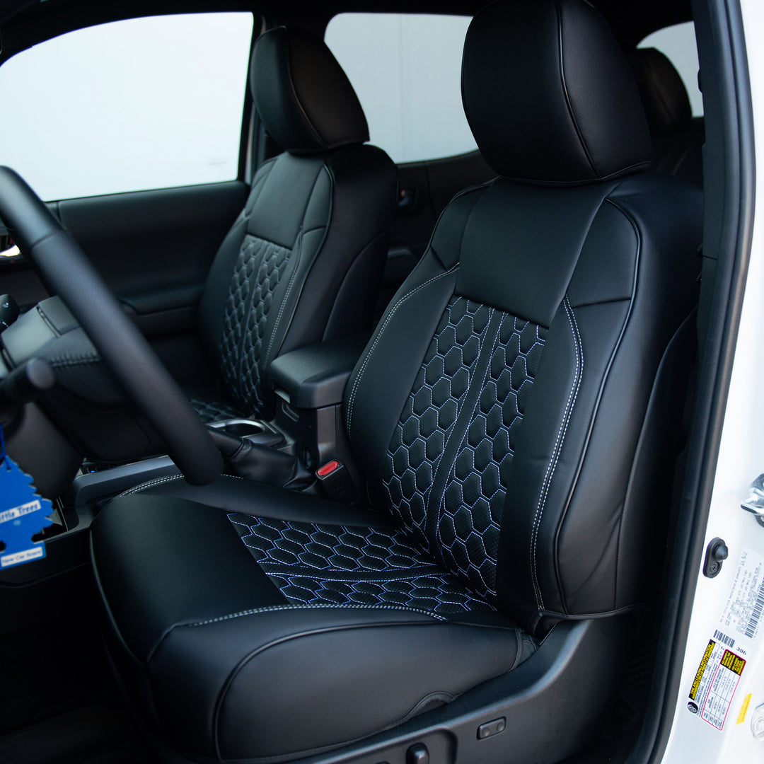2016 23 Toyota Tacoma Custom Leather Seat Covers Shop Now