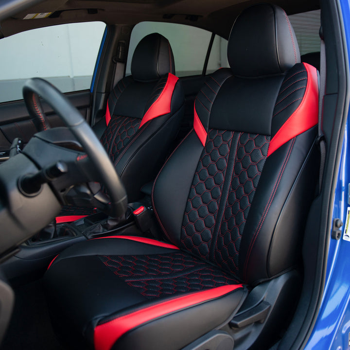 2015-21 Subaru WRX / STi Custom Leather Seat Covers