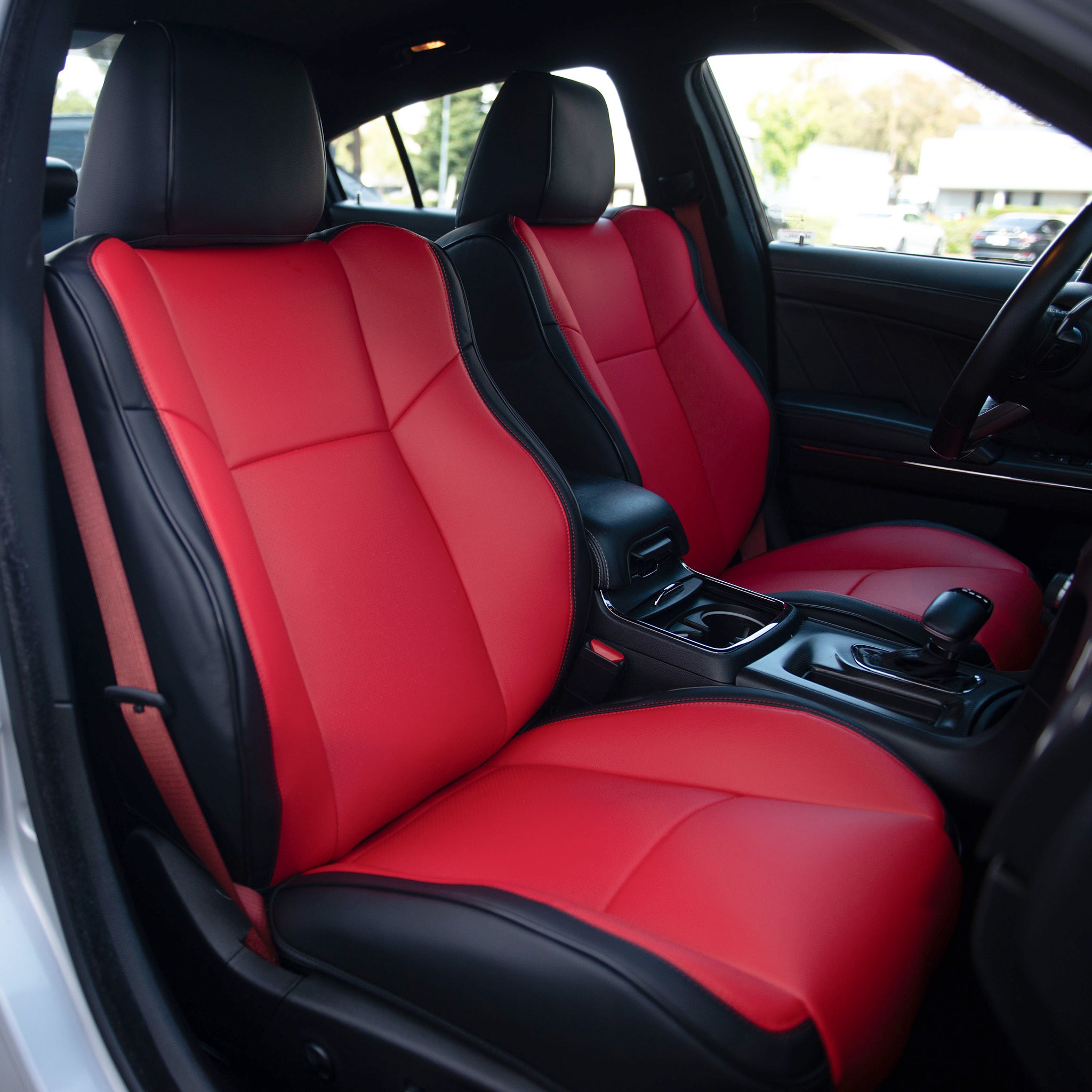 2012-14 Dodge Charger SRT8 Premium Leather Seat Covers – Kustom
