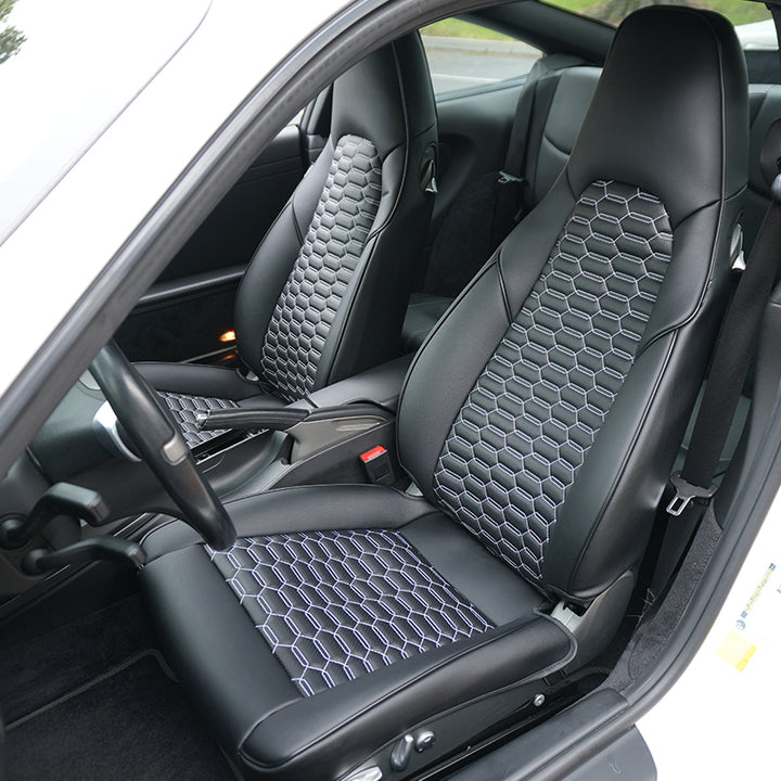 2011-19 Porsche 911 991 Carrera Leather Seat Covers (Custom Order)
