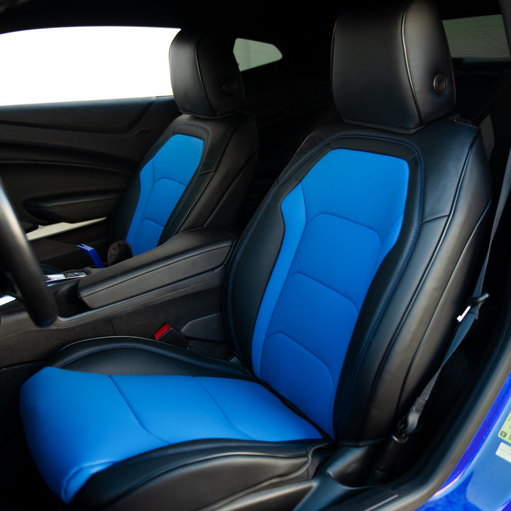 6th Gen Camaro Convertible Custom Leather Seat Covers