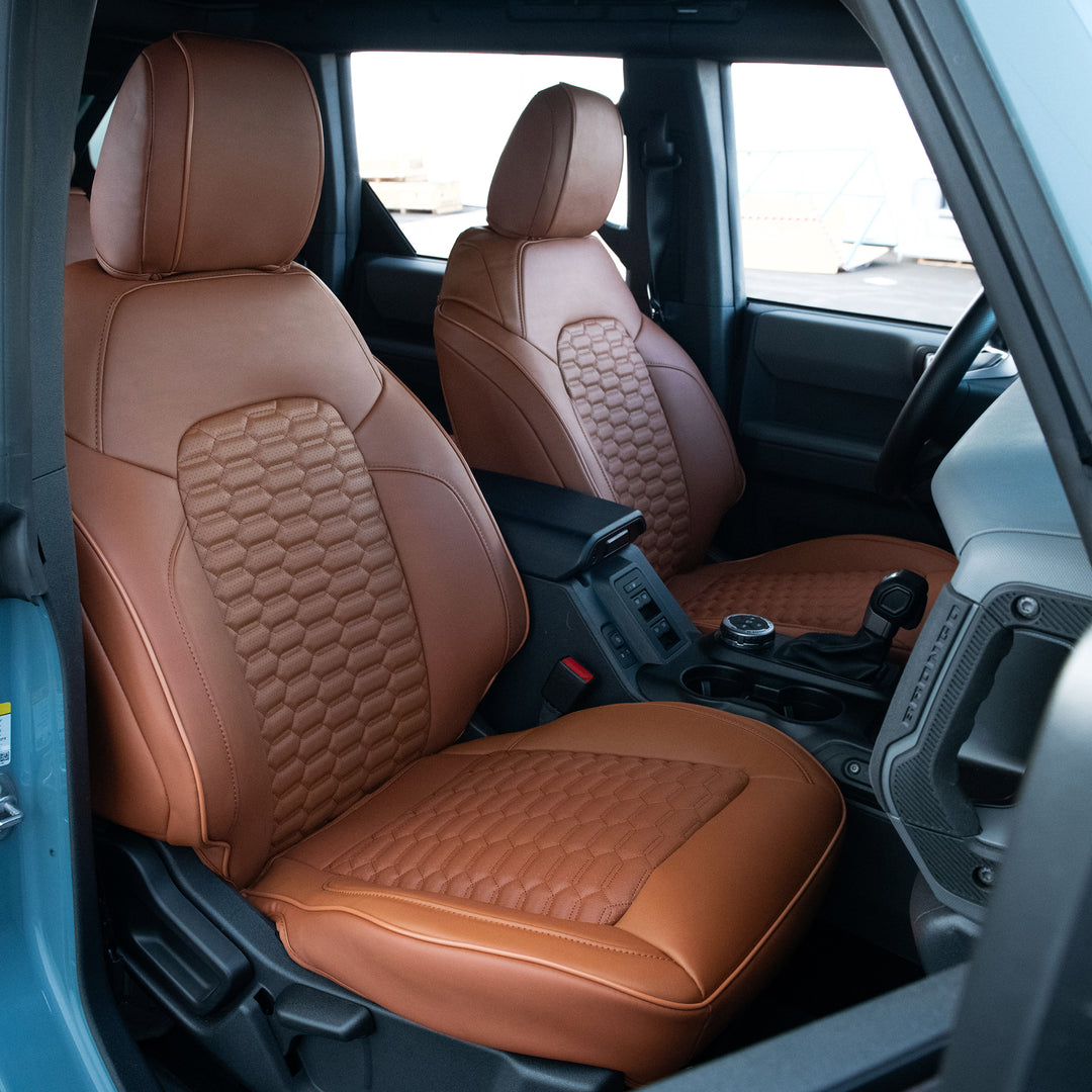 2021 Ford Bronco 4 Door Custom Leather Seat Covers Buy Now