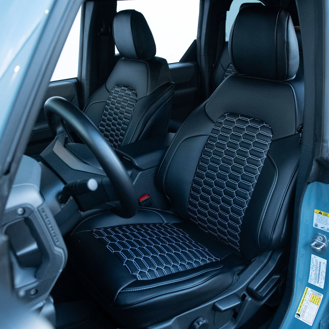 2021+ Ford Bronco Sport Custom Leather Seat Covers