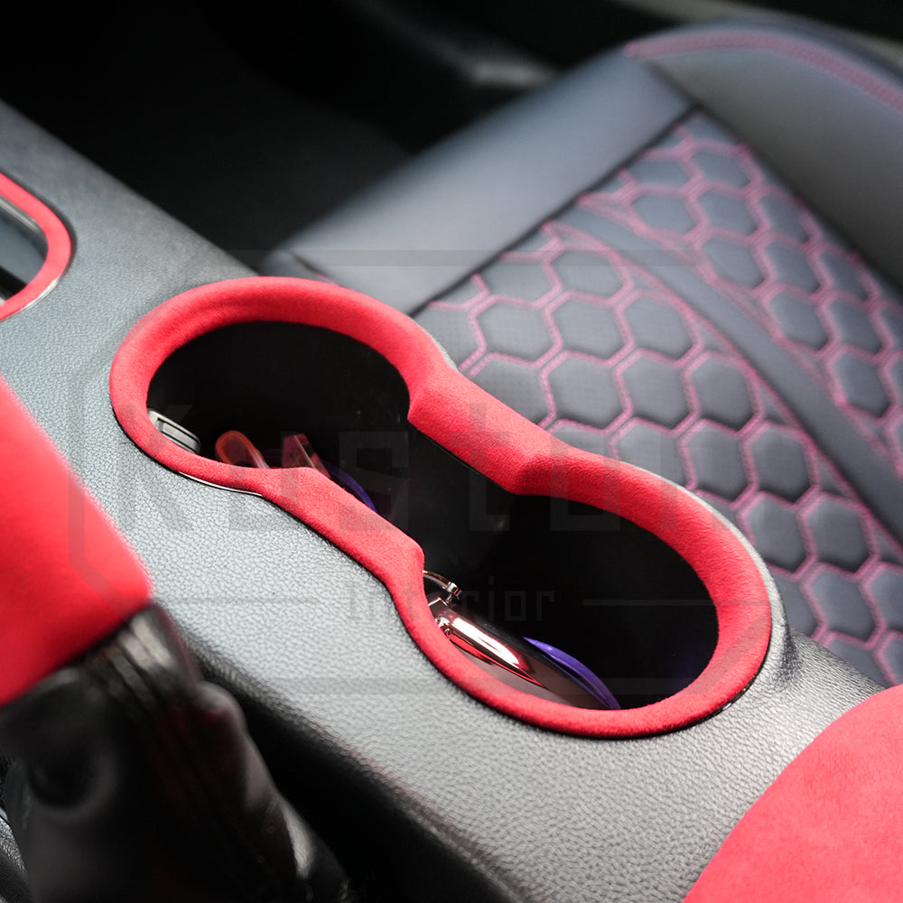 2015-23 Ford Mustang Alcantara Cup Holder Trim