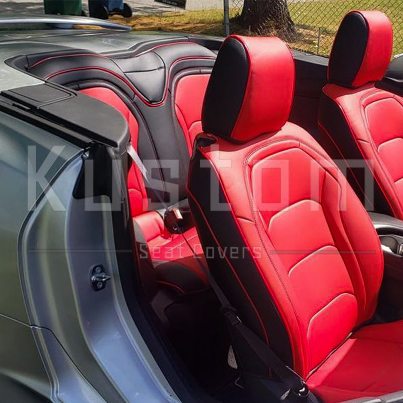 6th Gen Camaro Convertible Custom Leather Seat Covers