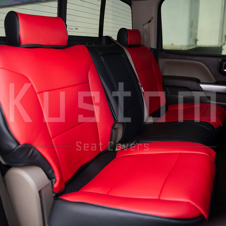 2014-18 Chevrolet Silverado Custom Leather Seat Covers