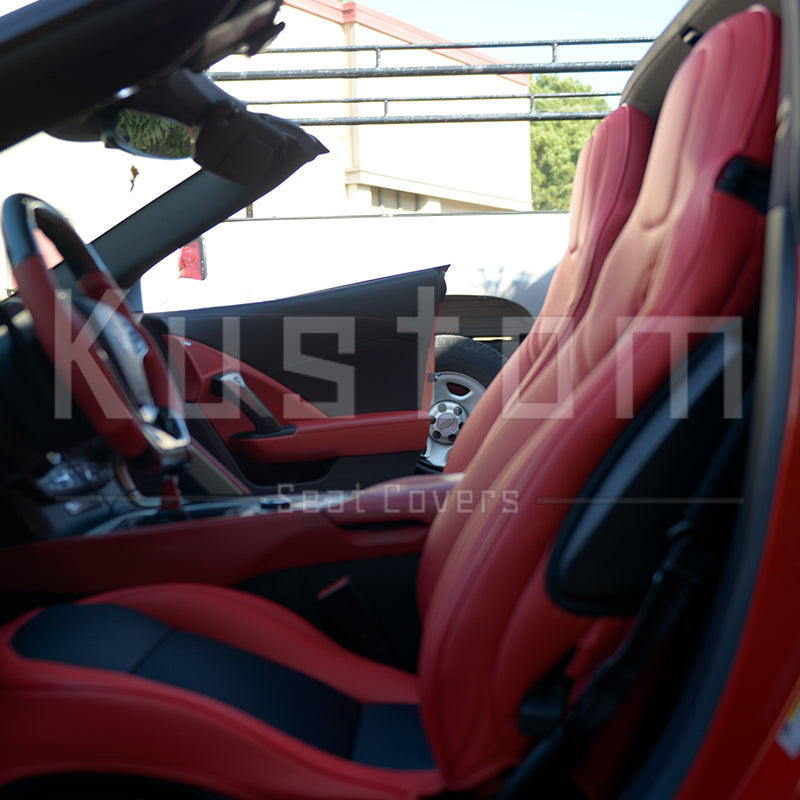 Corvette C7 Custom Leather Seat Covers