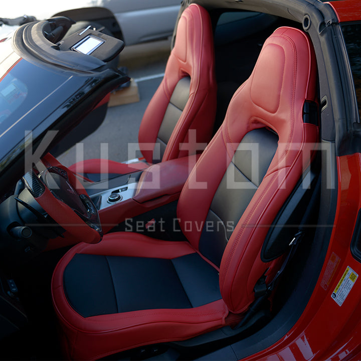 Corvette C7 Custom Leather Seat Covers