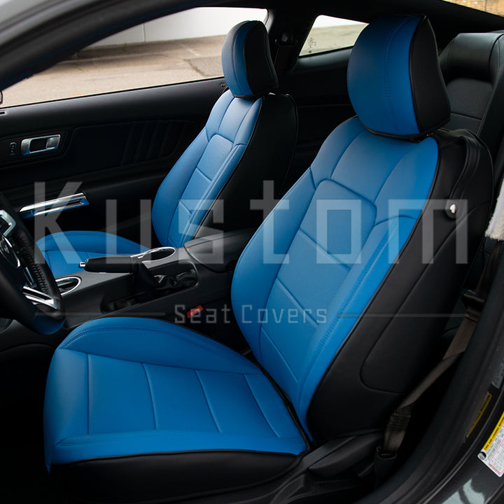 2015+ Ford Mustang Coupe Custom Leather Seat Covers