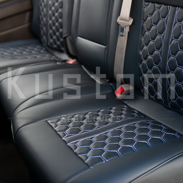 2014-18 Chevrolet Silverado Custom Leather Seat Covers