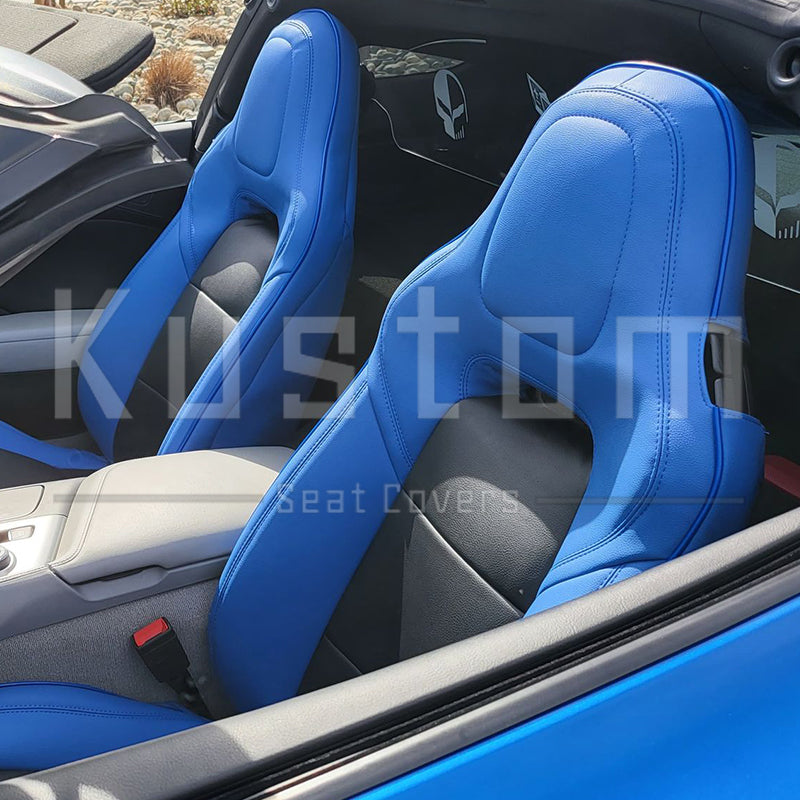 Corvette C7 Custom Leather Seat Covers