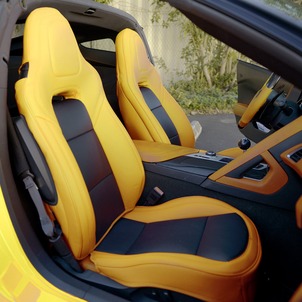 Corvette C7 Custom Leather Seat Covers