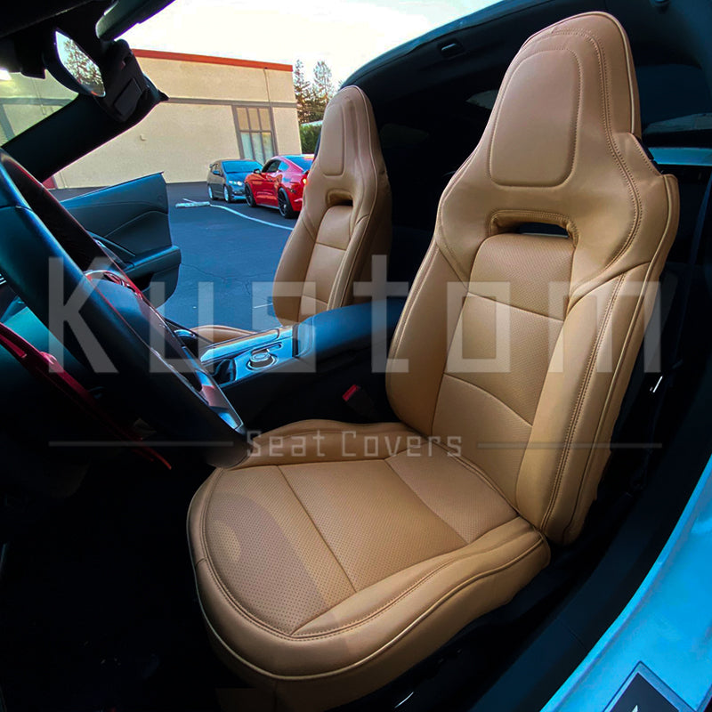 Corvette C7 Custom Leather Seat Covers