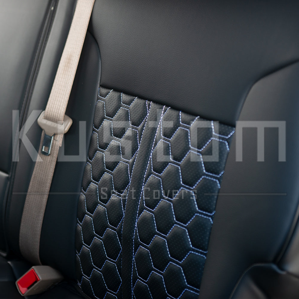 2014-18 GMC Sierra Custom Seat Covers (W/ Jump Seat)