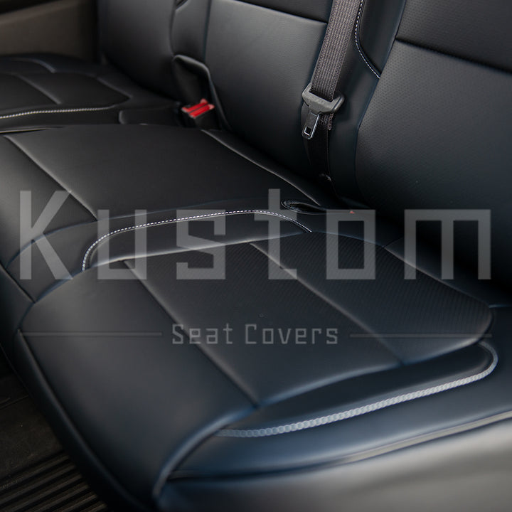 2019+ Chevrolet Silverado Premium Custom Leather Seat Covers