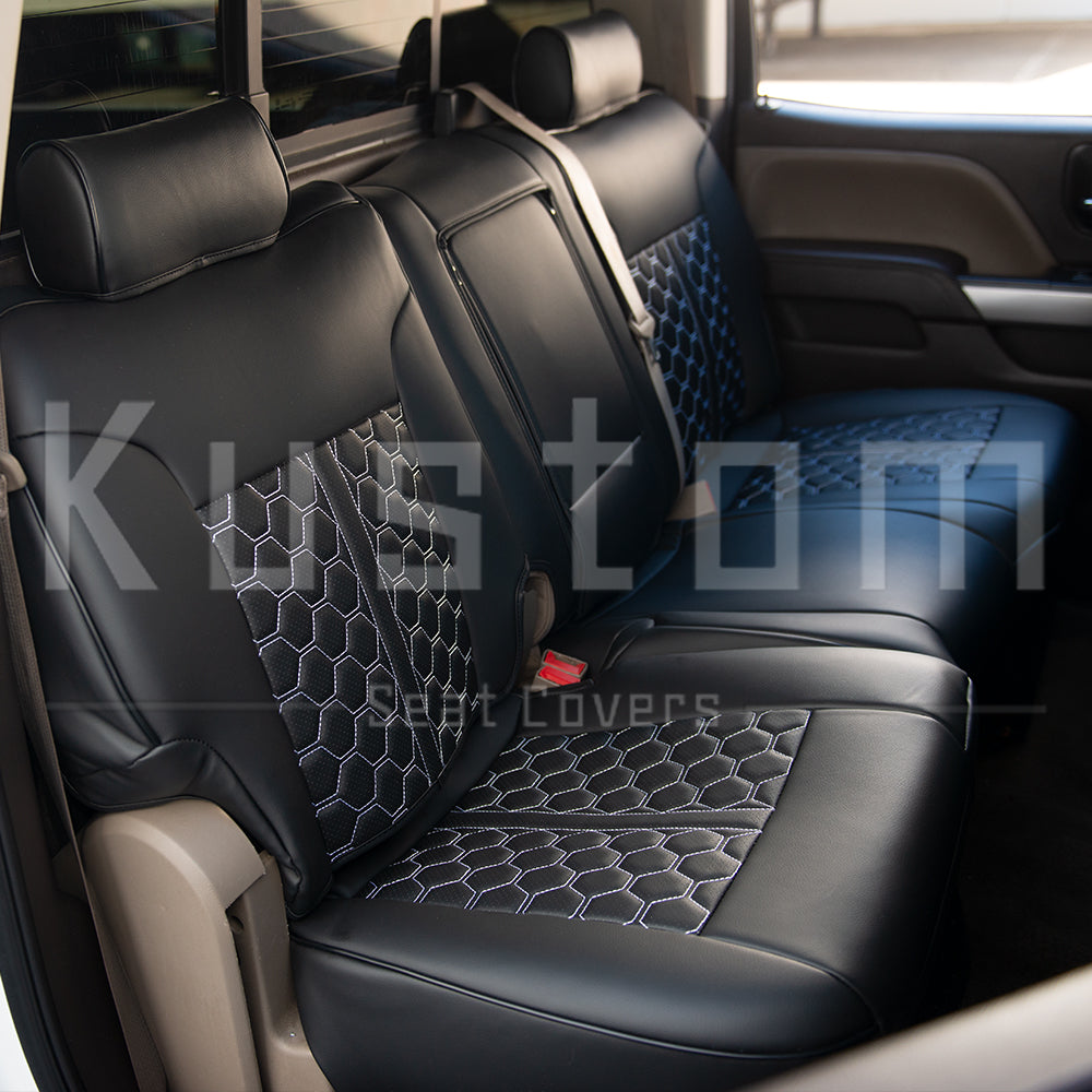 2014-18 Chevrolet Silverado Custom Leather Seat Covers