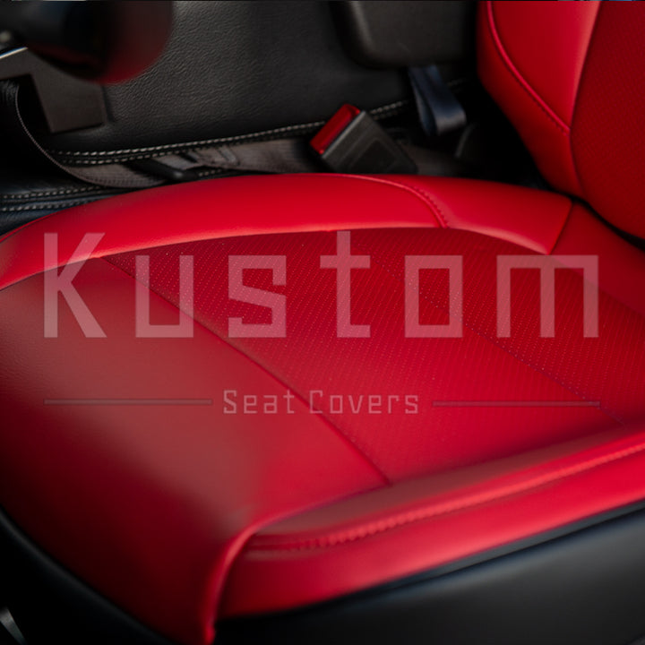 2019+ Chevrolet Silverado Premium Custom Leather Seat Covers