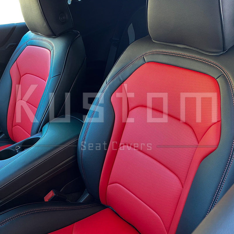 6th Gen Camaro Convertible Custom Leather Seat Covers