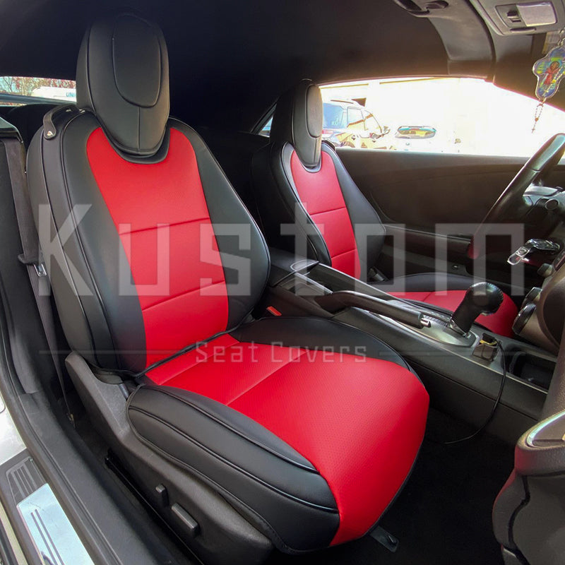 5th Gen Camaro Coupe Custom Leather Seat Covers