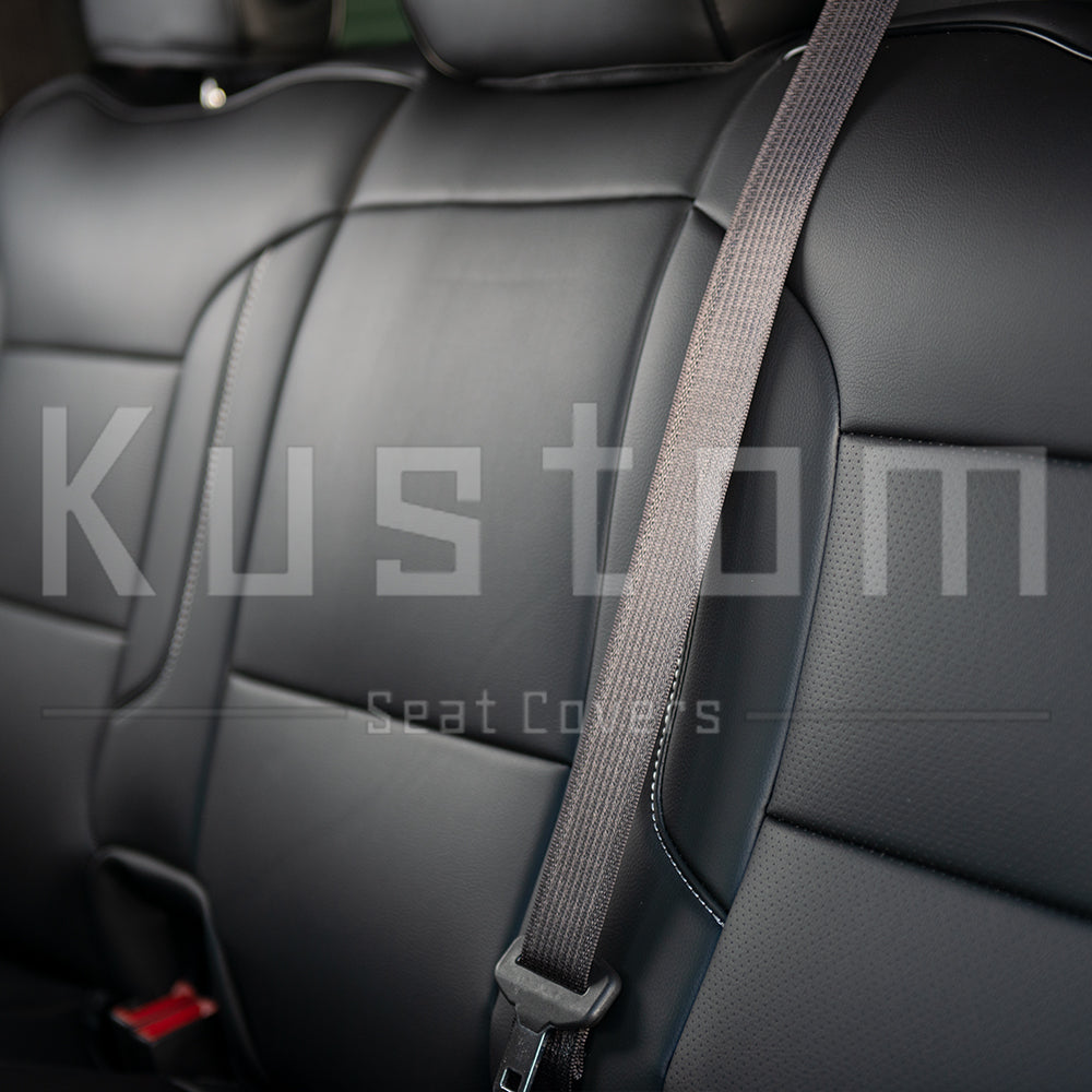 2019+ Chevrolet Silverado Premium Custom Leather Seat Covers