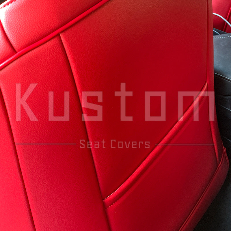 6th Gen Camaro Coupe Custom Leather Seat Covers