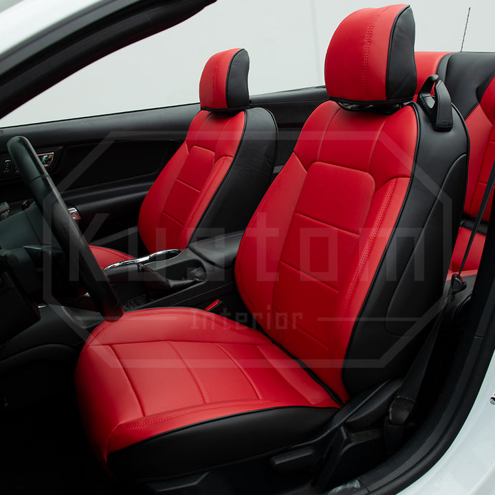 2015+ Ford Mustang Convertible Custom Seat Covers