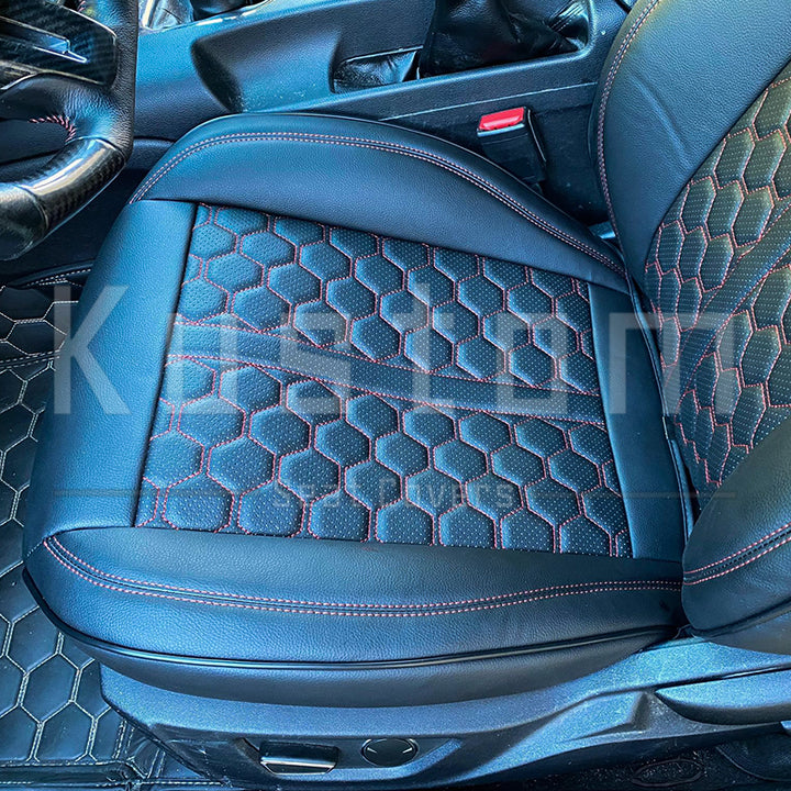 2015+ Ford Mustang Coupe Custom Leather Seat Covers