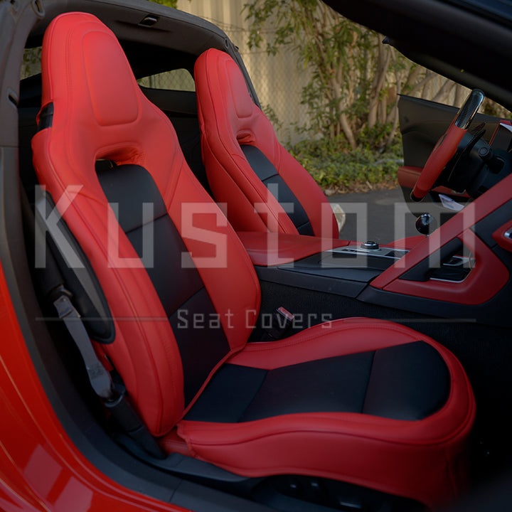 Corvette C7 Custom Leather Seat Covers